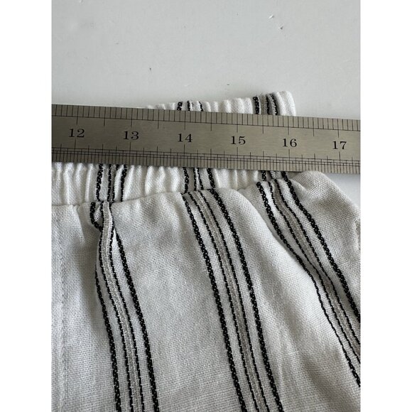 Royalty For Me Womens Pants L Wide Leg Slit Elastic Waist Boho Beach Resortwear - Picture 6 of 13